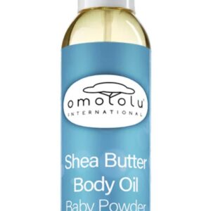 Omololu International Shea Butter Oil Baby Powder Fragrance